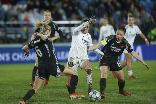 Caroline Weir Real Madrid femenino Arsenal / Foto: EFE Caroline Weir Real Madrid femenino Arsenal / Foto: EFE