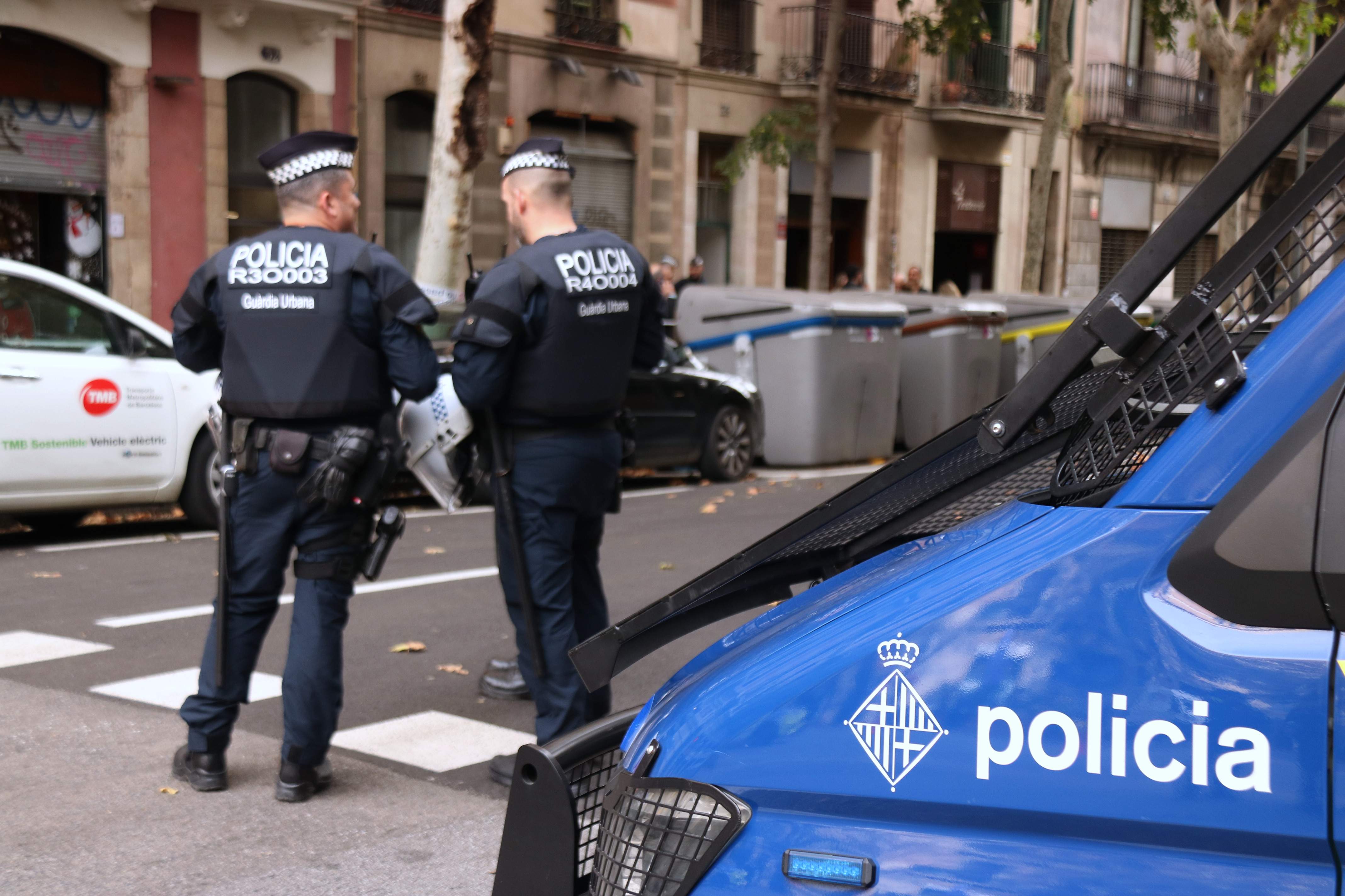 Campaña de la Guàrdia Urbana de Barcelona para aumentar la seguridad de motos y ciclomotores