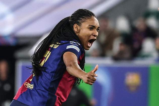 Salma Paralluelo Wolfsburgo Barça femenino / Foto: EFE Salma Paralluelo Wolfsburgo Barça femenino / Foto: EFE