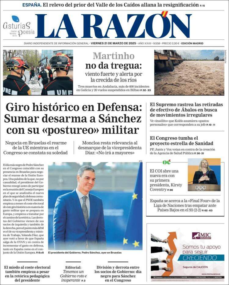'La Razón' 21 'La Razón' 21