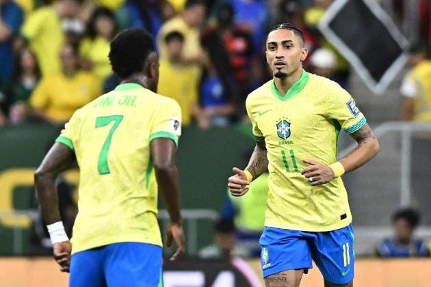 Raphinha Vinícius Brasil EFE Raphinha Vinícius Brasil EFE