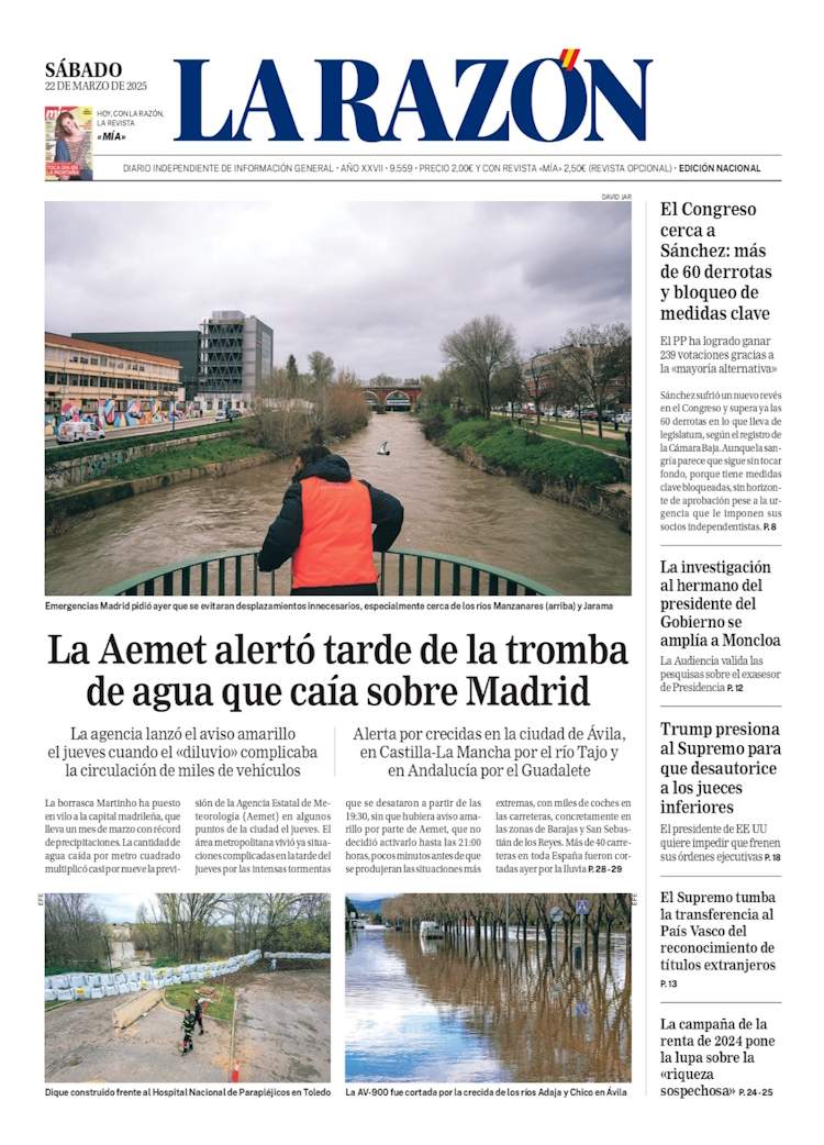 'LA RAZÓN' 22 'LA RAZÓN' 22