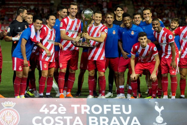 Girona Tottenham Celebración EFE