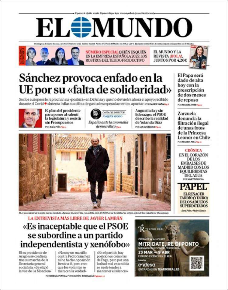 'El Mundo' 23 'El Mundo' 23