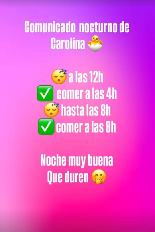 Gerard Romero comunicado Carolina / Instagram Gerard Romero comunicado Carolina / Instagram