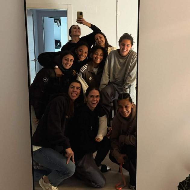 Visita Barça Femení Kika Natzareth / Instagram Visita Barça Femení Kika Natzareth / Instagram
