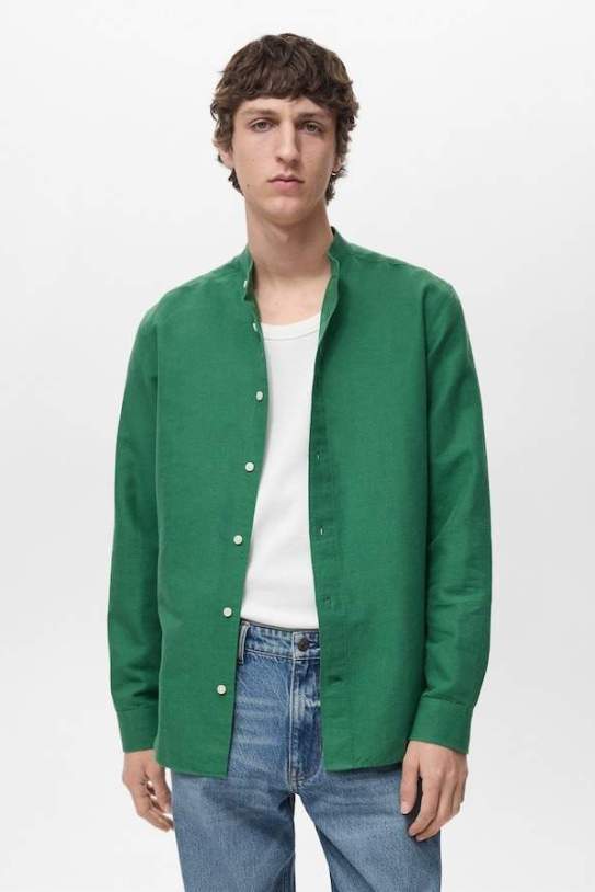 Camisa de Mànec|Mango Camisa de Mànec|Mango