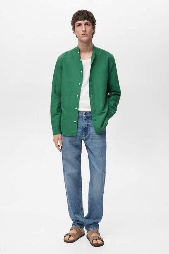 Camisa de Mànec|Mango Camisa de Mànec|Mango