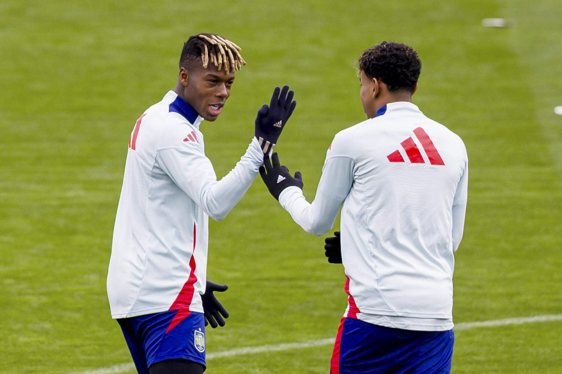 El sorprendente baile viral de Lamine Yamal y Nico Williams después del triunfo de España