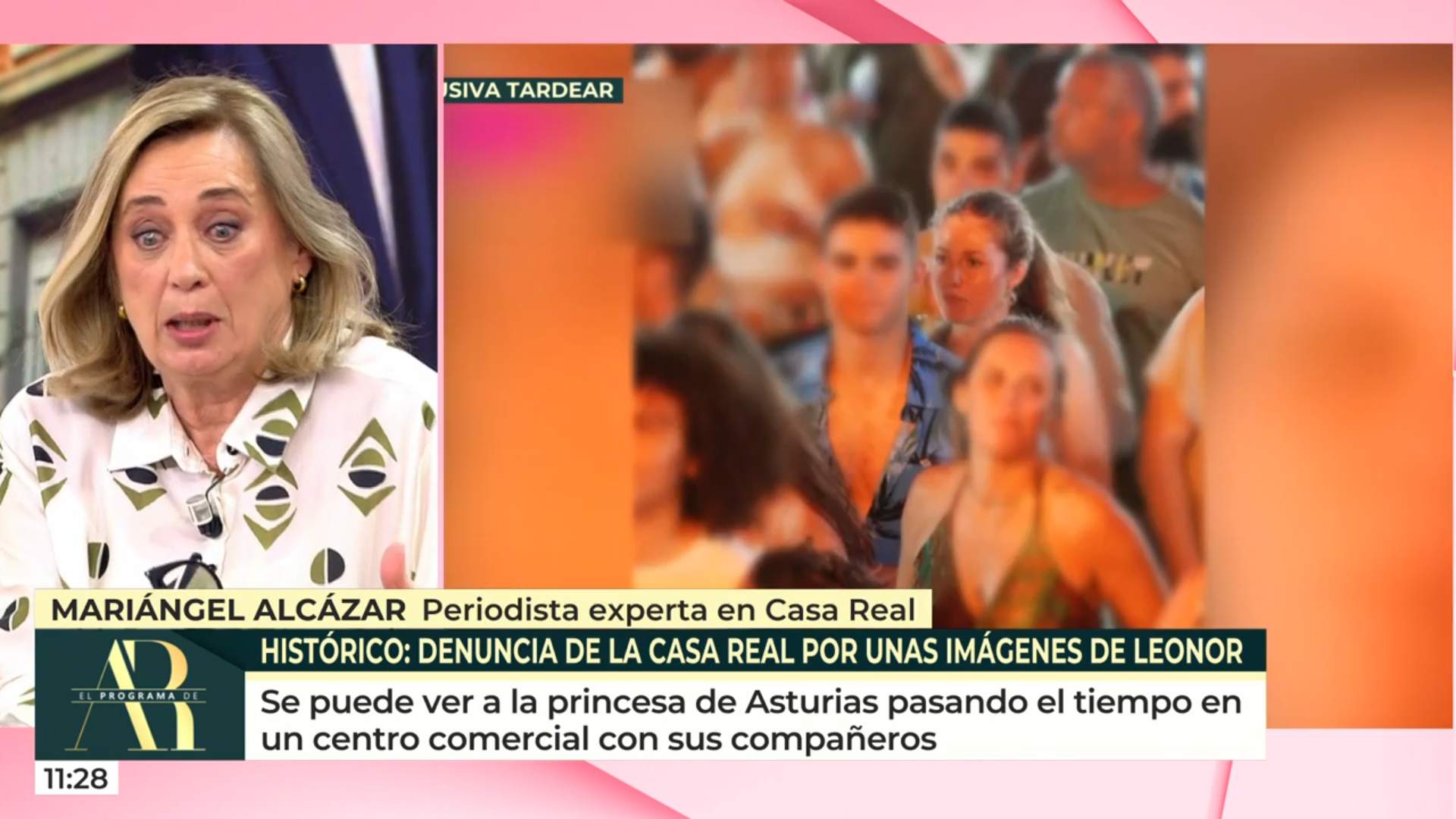 Mariàngel Alcázar en Telecinco Mariàngel Alcázar en Telecinco