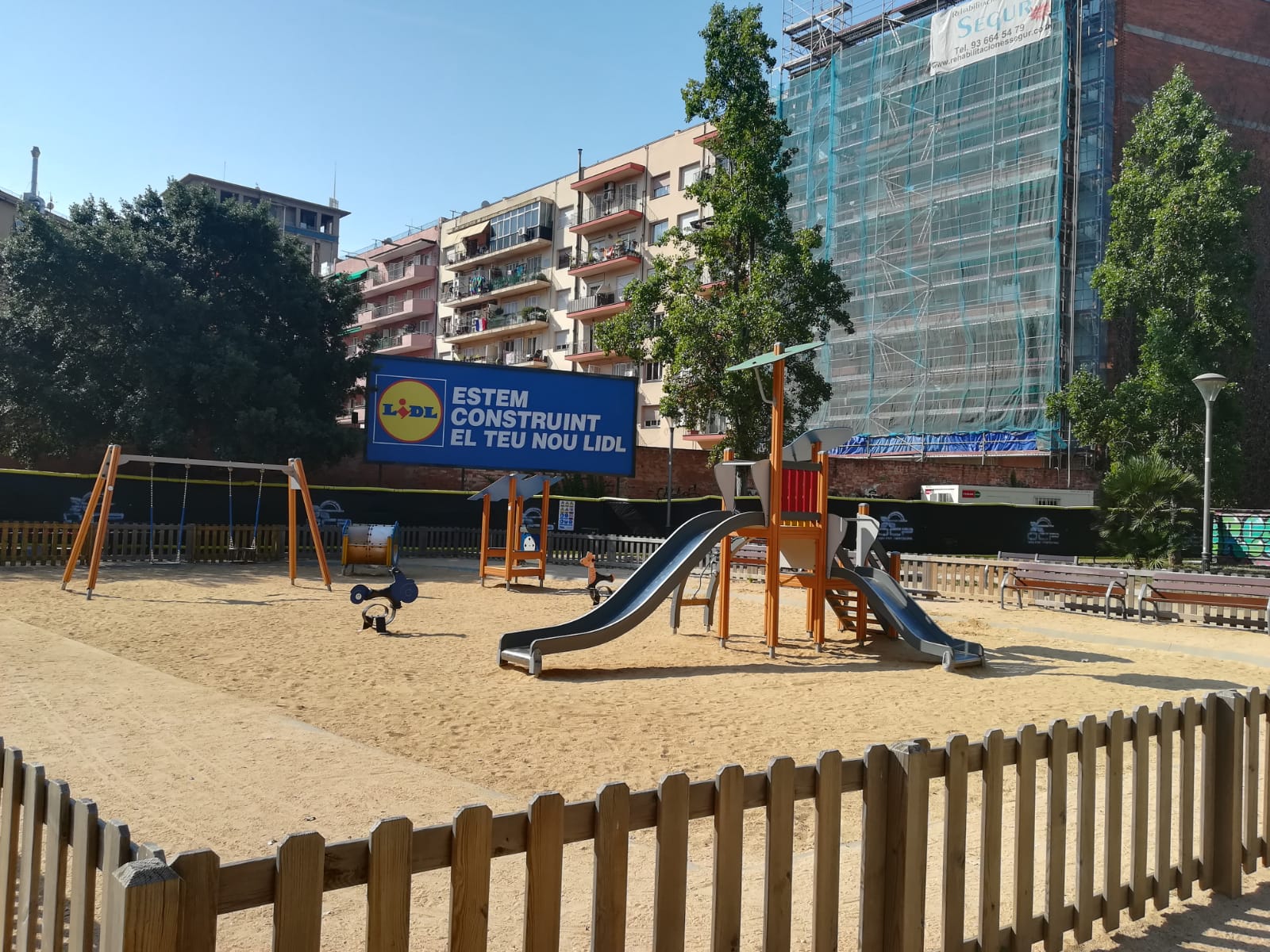 El Ayuntamiento asegura que los Jardins de Màlaga no perderán zona verde