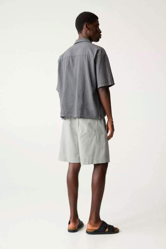 Bermuda jogger con lino