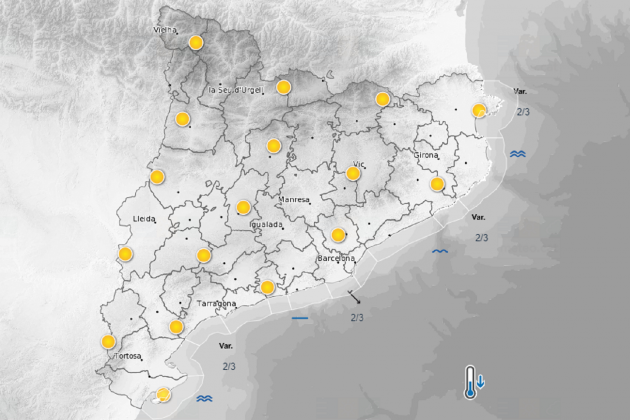 Meteo dilluns 6 Agost 2018 - Meteocat