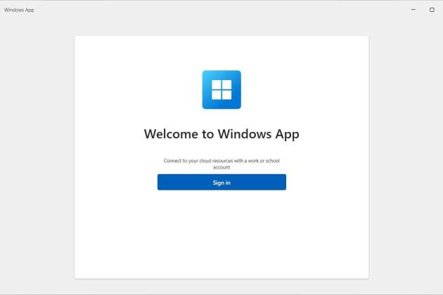 Windows App Windows App
