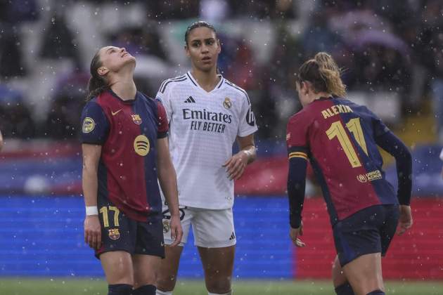 Ewa Pajor Maëlle Lakrar Barça femenino Real Madrid / Foto: Europa Press