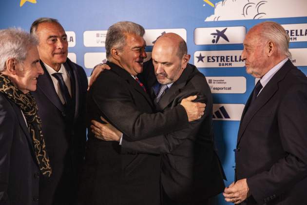 HQ Acte inaugural 125é aniversari FCF federació catalana futbol louzán laporta / Foto: Carlos Baglietto HQ Acte inaugural 125é aniversari FCF federació catalana futbol louzán laporta / Foto: Carlos Baglietto