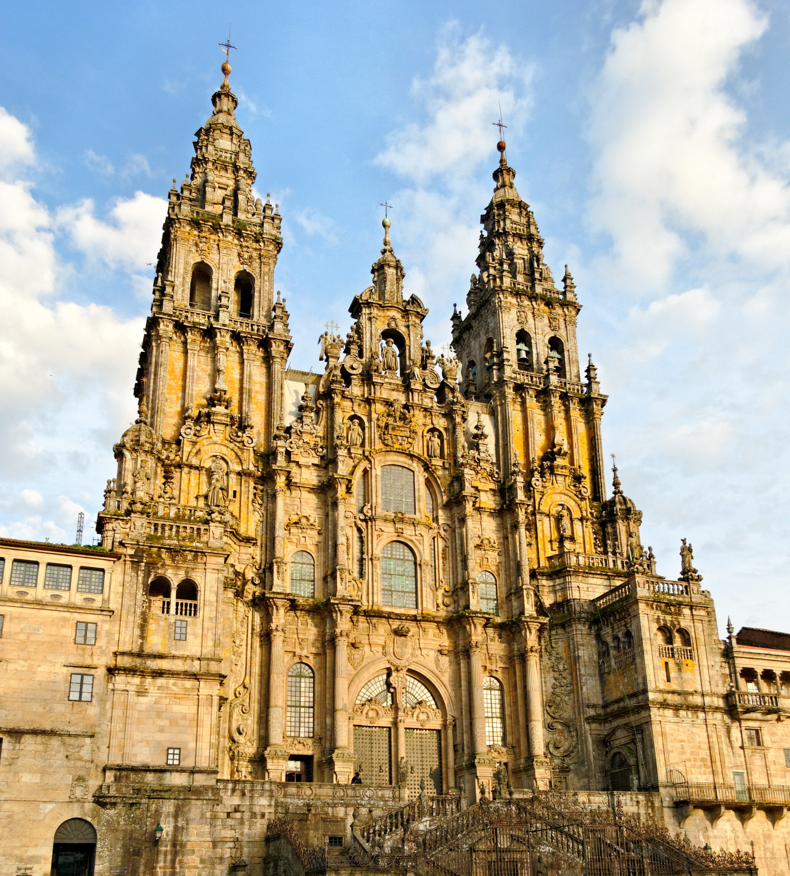 Vandalisme heavy a la catedral de Santiago