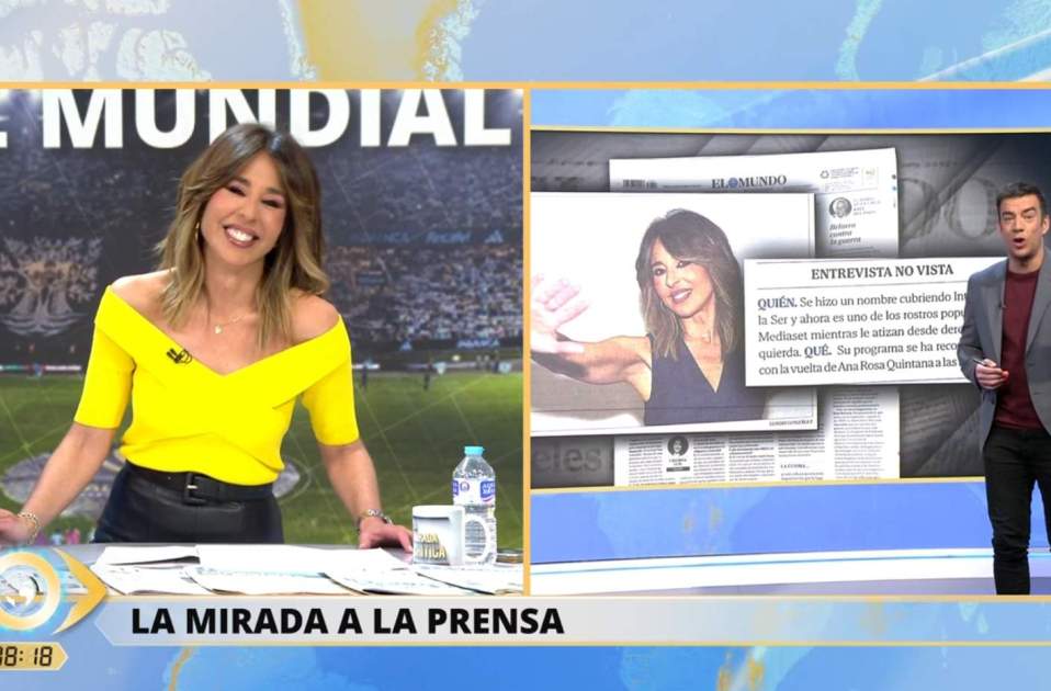 Ana Terradillos comenta su entrevista, Telecinco Ana Terradillos comenta su entrevista, Telecinco