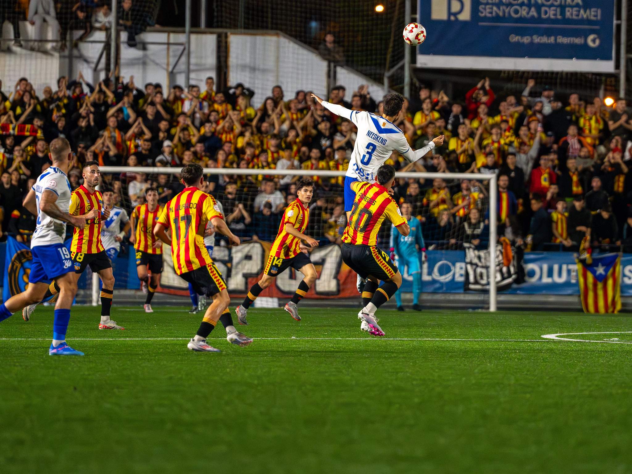 UE Sant Andreu - CE Europa: horari i on veure el partit per TV del Grup 3 de la Segona RFEF