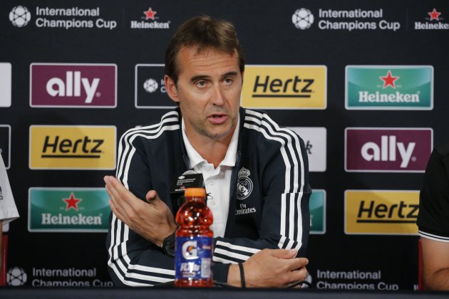 Julen Lopetegui Reial Madrid roda de premsa EFE Julen Lopetegui Reial Madrid roda de premsa EFE