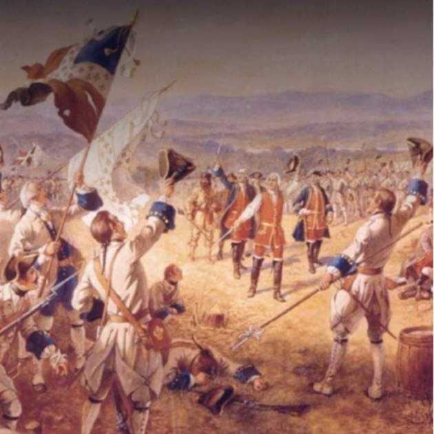 Representación del Regimiento Royal Catalan (1761) / Fuente: Tincoderoga Museum Representación del Regimiento Royal Catalan (1761) / Fuente: Tincoderoga Museum