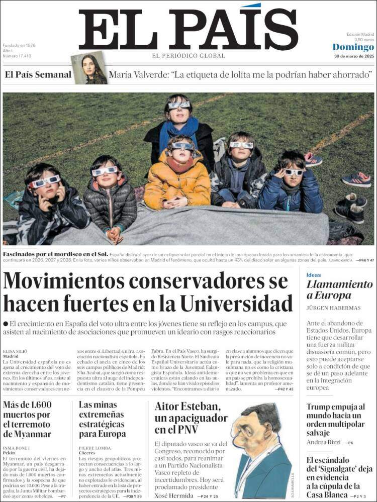 'El País' 30 'El País' 30
