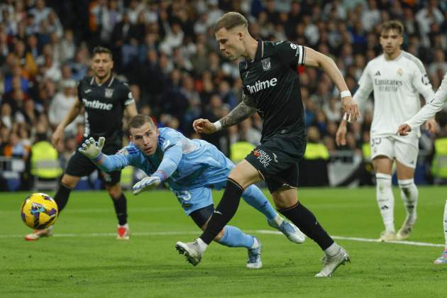 Lunin Diego García Real Madrid Leganés