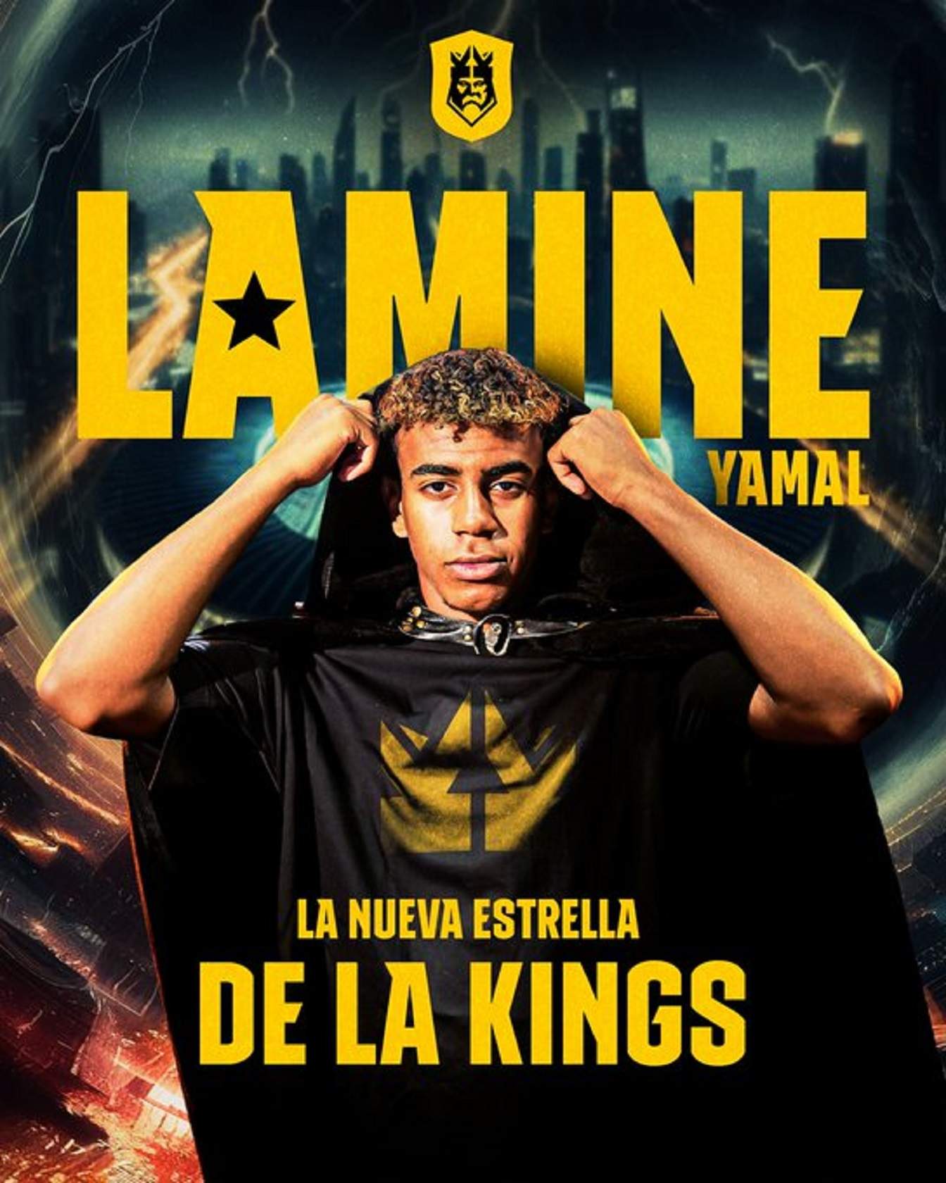 Lamine Yamal, nuevo presidente de la Kings League