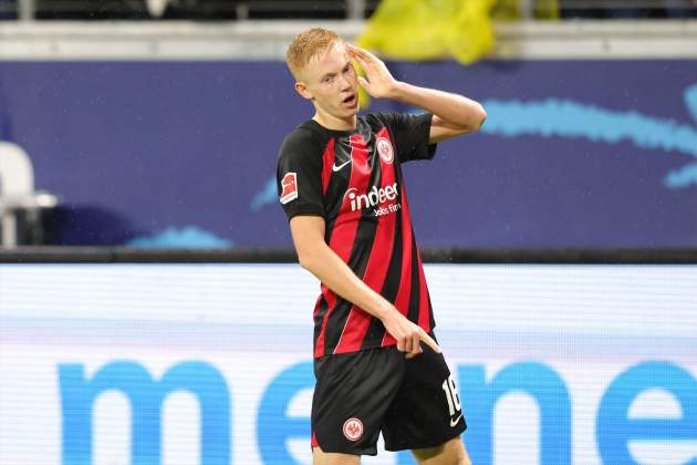Hugo Larsson Eintracht de Frankfurt / Foto: Europa Press Hugo Larsson Eintracht de Frankfurt / Foto: Europa Press