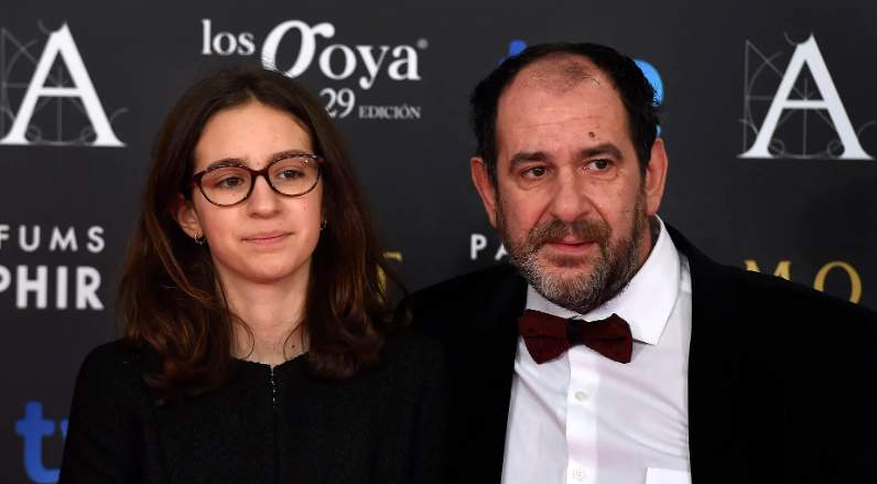 Ainara i el seu pare Karra Elejalde, GTRES Ainara i el seu pare Karra Elejalde, GTRES