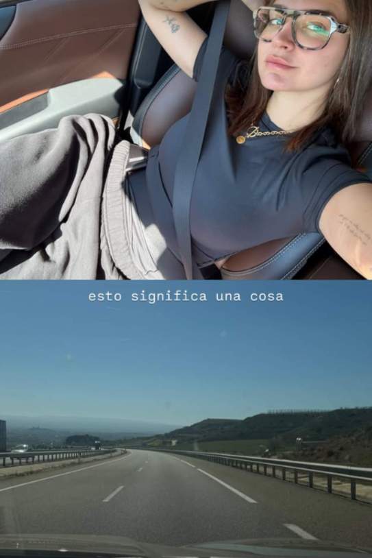La historia de Laura Escanes volviendo a casa / Instagram La historia de Laura Escanes volviendo a casa / Instagram