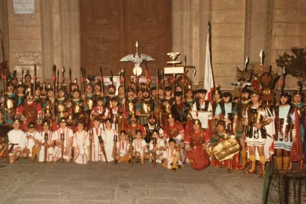 Fotografia de 1984 dels Armats de Mataró 