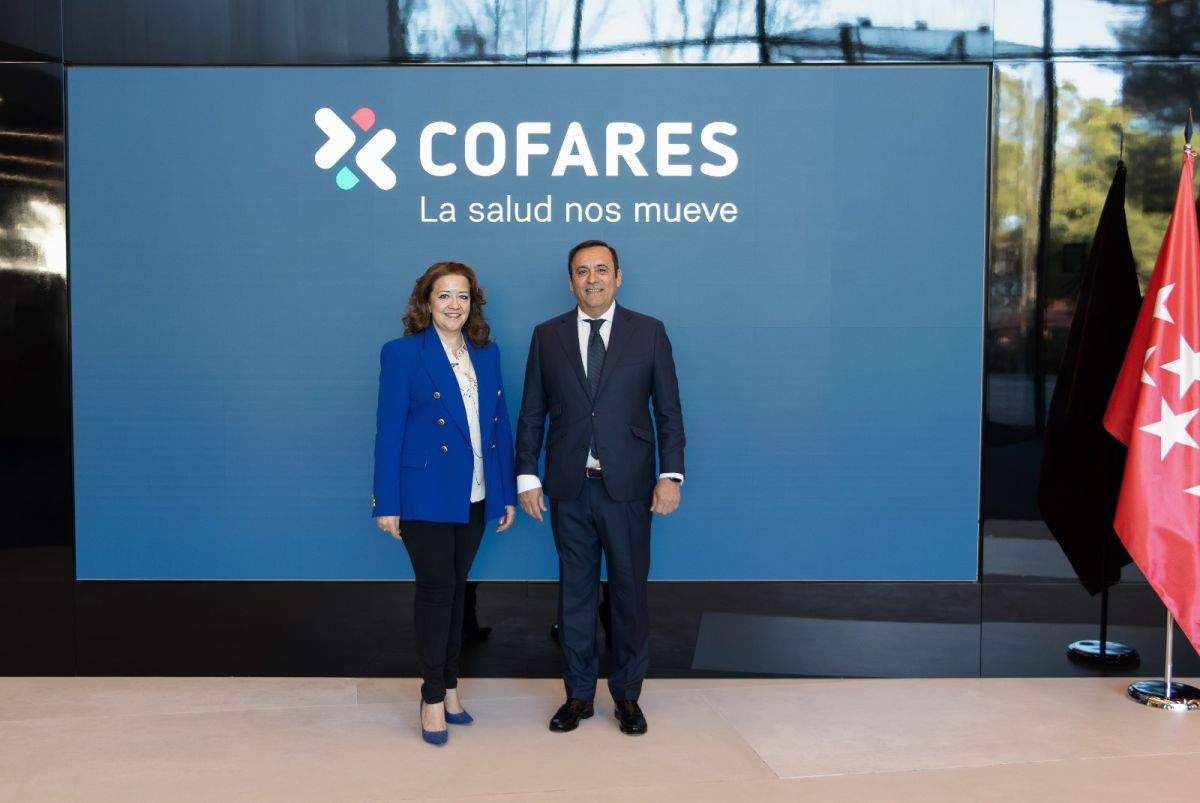 Cofares subraya su papel estratégico en Madrid durante la visita de la consejera de Sanidad