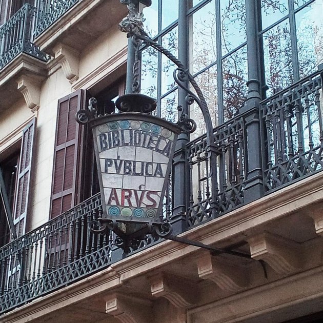 fanal biblioteca Arús Raúl Sanz Museu al Carrer MNACTEC