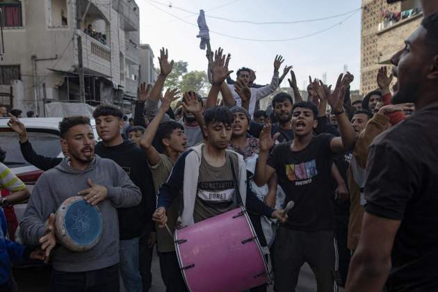 manifestants gaza efe