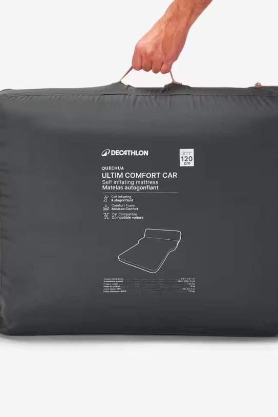 Colchón autohinchable para coche 2 personas Quechua Ultim Comfort Colchón autohinchable para coche 2 personas Quechua Ultim Comfort