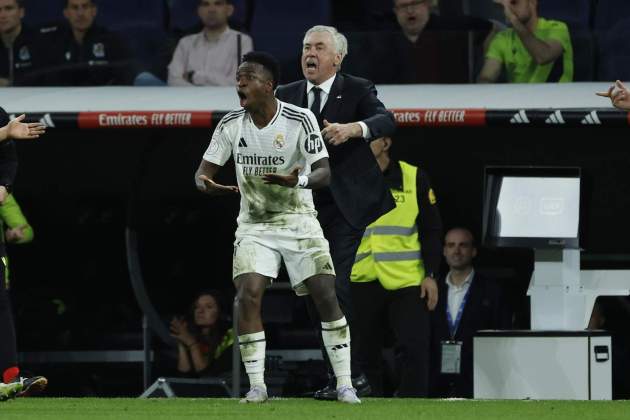 Vinicius Ancelotti quejas / Foto: EFE Vinicius Ancelotti quejas / Foto: EFE