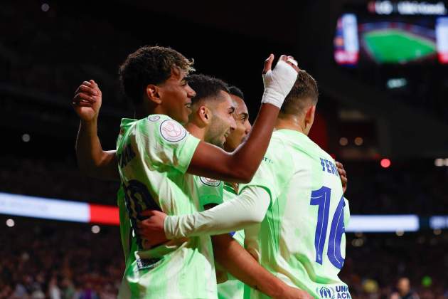 Ferran Torres gol Atlético de Madrid Barça Copa del Rey / Foto: Europa Press