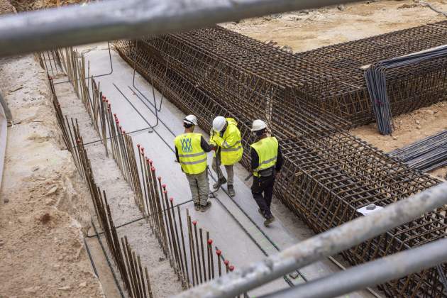 Obres de L8 d'FGC i adaptació de xarxa de metro der Barcelona / Foto: Carlos Baglietto Obres de L8 d'FGC i adaptació de xarxa de metro der Barcelona / Foto: Carlos Baglietto