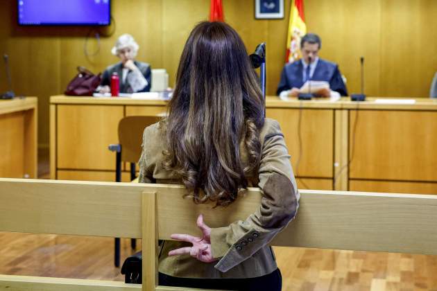 Isabel Peralta gest nazi tribunal / Efe Isabel Peralta gest nazi tribunal / Efe