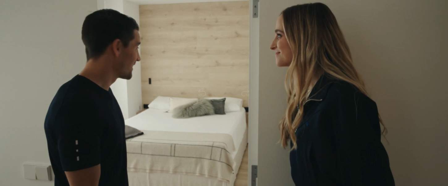 Núria abre los ojos con la cama|lecho de los invitados, Tv3 Núria abre los ojos con la cama|lecho de los invitados, Tv3