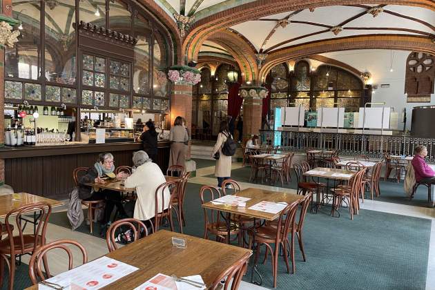 Restaurant Cafè Palau, al Palau de la Música Catalana / Foto: Jordi Tubella Restaurant Cafè Palau, al Palau de la Música Catalana / Foto: Jordi Tubella
