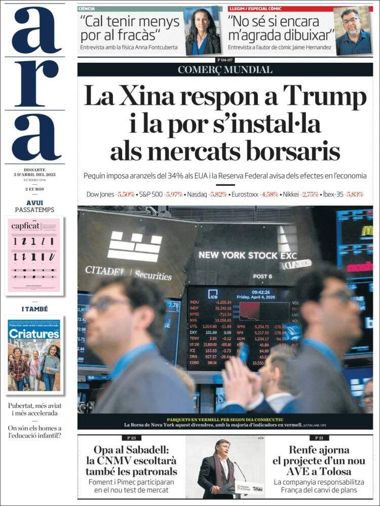 'Ahora' 5 'Ahora' 5