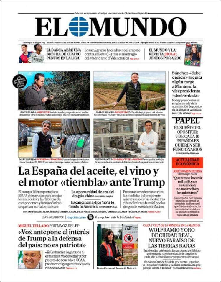 'El Mundo' 6 'El Mundo' 6