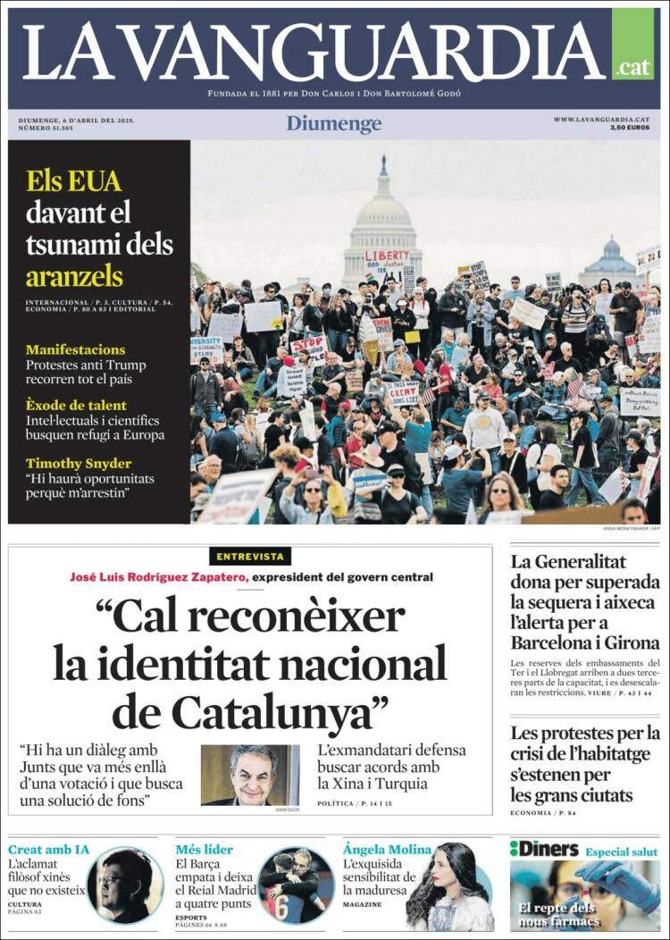 'La Vanguardia' 6 'La Vanguardia' 6