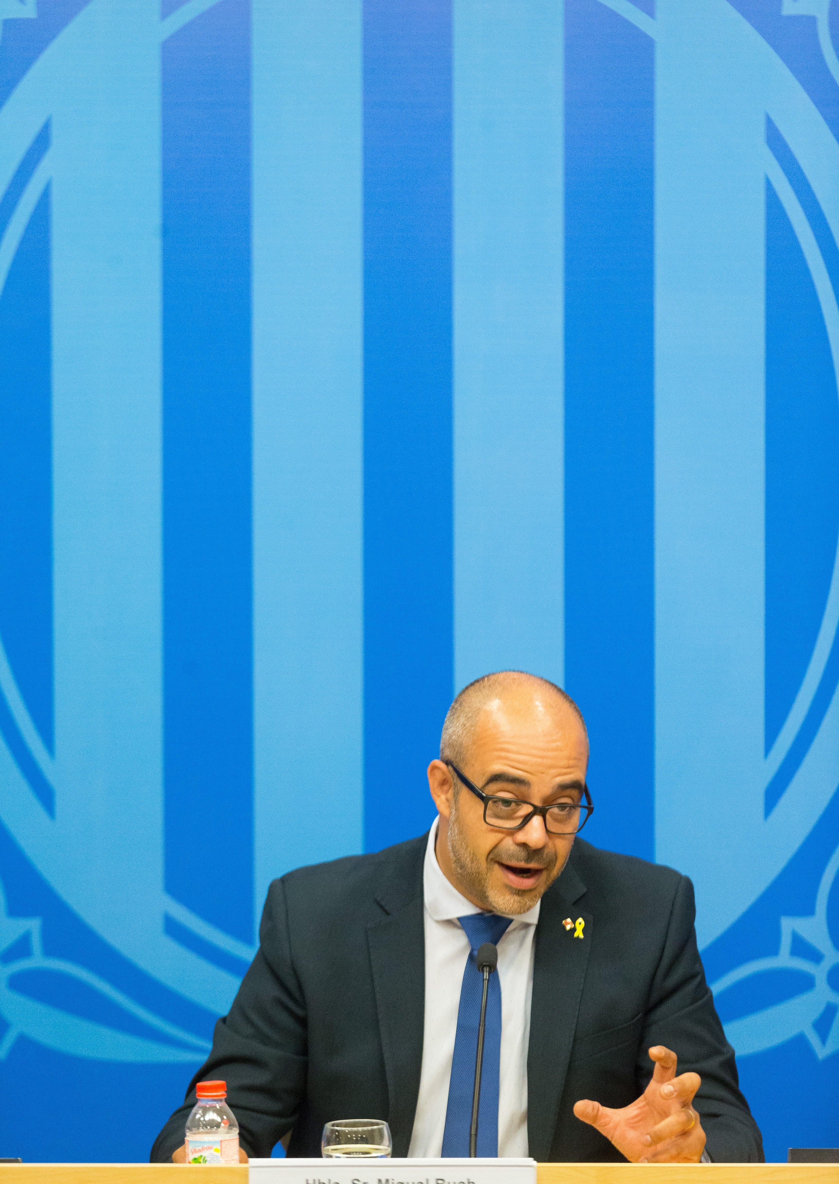 Buch, sobre la pancarta contra el rey: "Preocupaba más lo que decía que la seguridad"