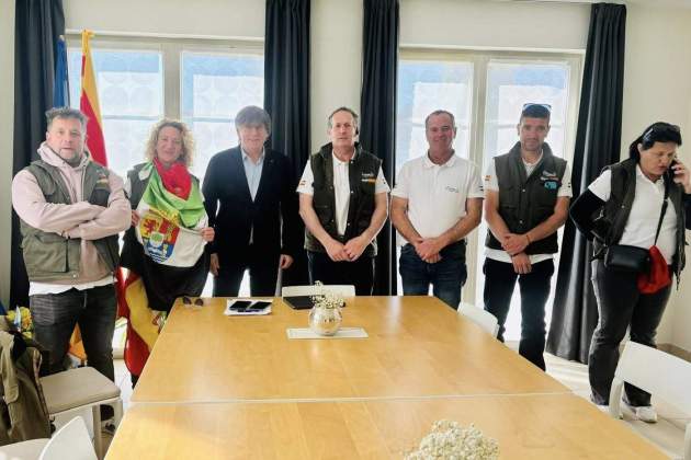 Carles Puuigdemont, tractors extremenys / Apag Extremadura Asaja Carles Puuigdemont, tractors extremenys / Apag Extremadura Asaja
