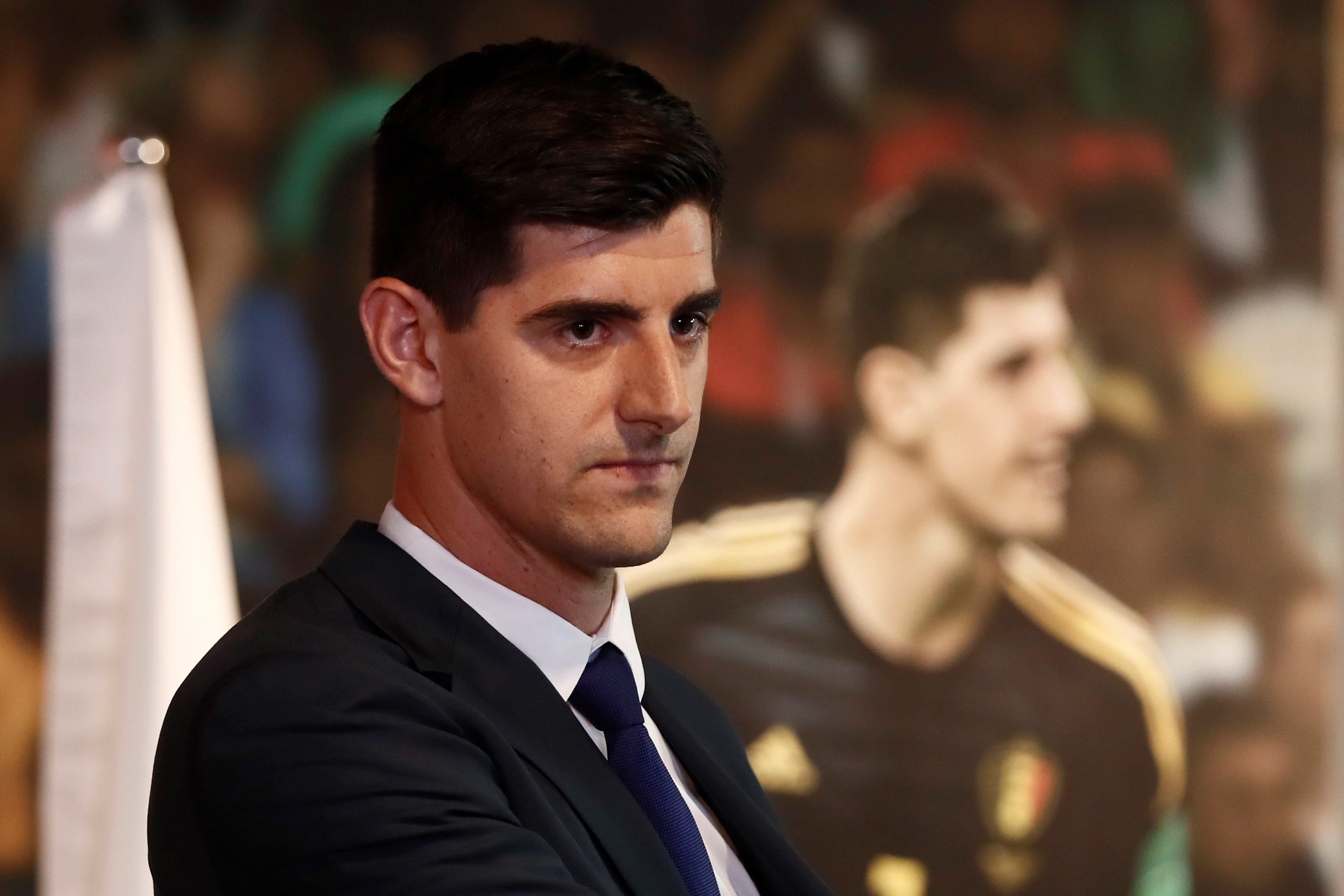 Courtois amenaça de querellar-se contra un mitjà de Madrid