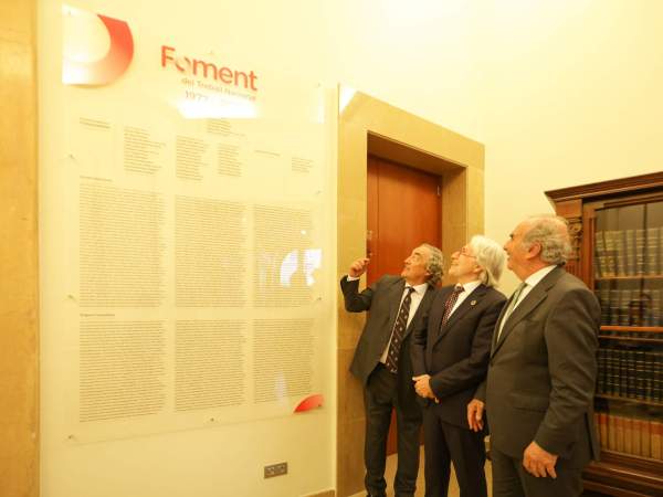 Reconeixement de Foment del Treball a centenars de persones vinculades a l'entitat en 5 dècades Reconeixement de Foment del Treball a centenars de persones vinculades a l'entitat en 5 dècades