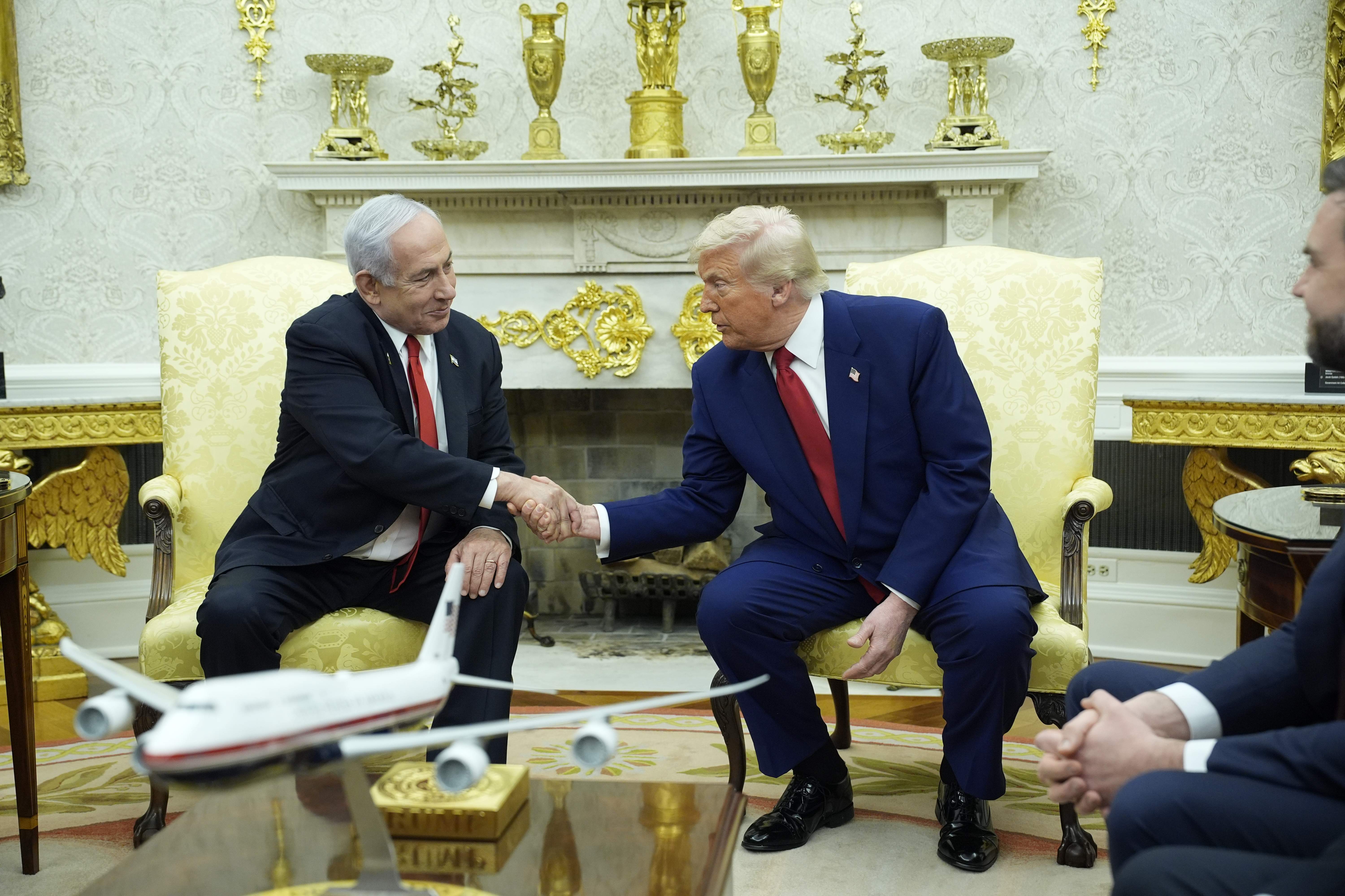 Trump rep Netanyahu a la Casa Blanca en plena escalada de la guerra comercial global